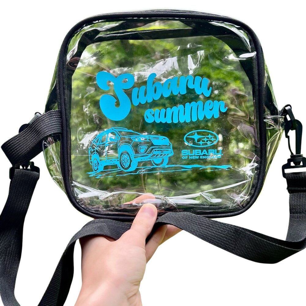 Limited Edition Subaru of New England Outback Summer Clear Cross Body Bag
